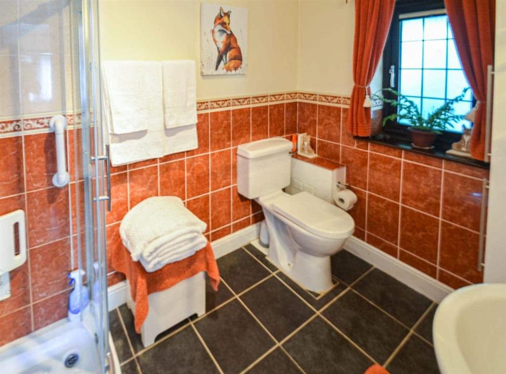 The bathroom at Lychgate Cottage in Henfield, West Sussex