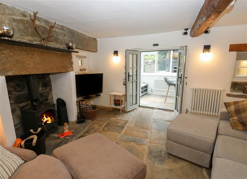 Relax in the living area at Lydgate Cottage, Eyam