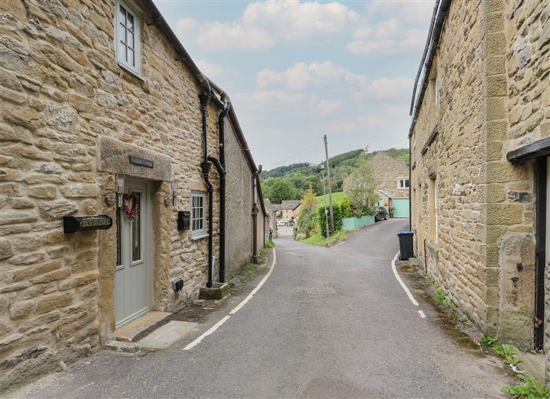 This is the setting of Lydgate Cottage at Lydgate Cottage, Eyam