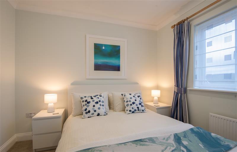 This is a bedroom at Lyme Bay View, Lyme Regis