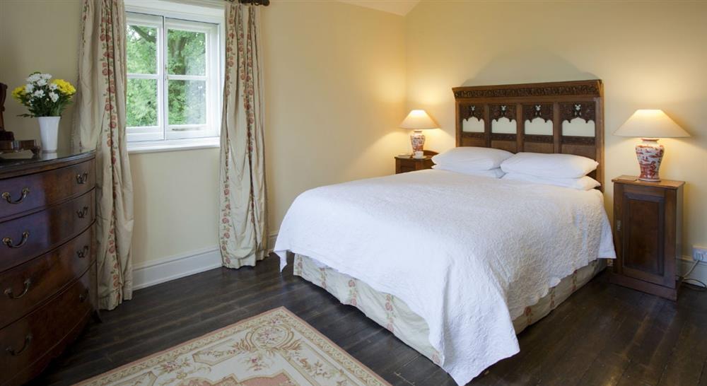 The double bedroom at Lyme East Lodge in Nr Stockport, Cheshire