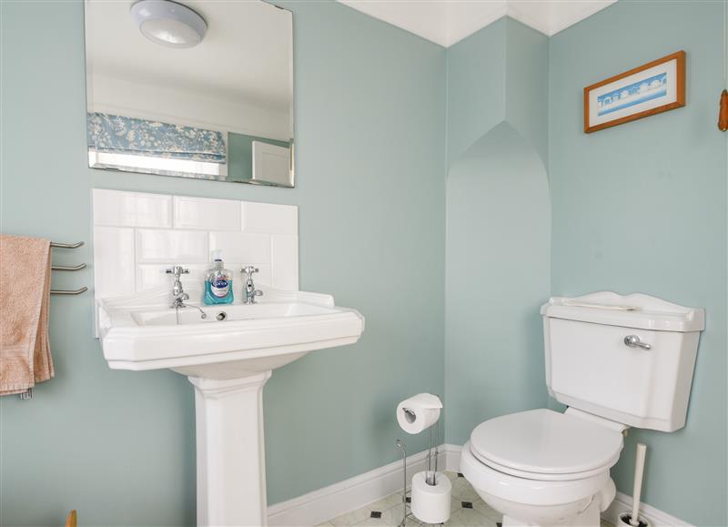This is the bathroom at Lyme Regis Cottage, Lyme Regis