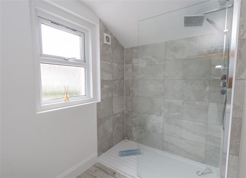 This is the bathroom at Lyme View, Fortuneswell