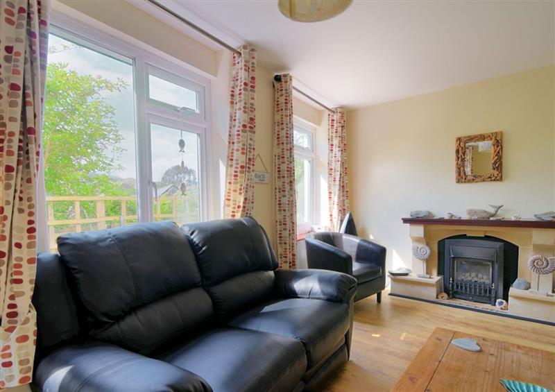 Relax in the living area at Lyme Views, Lyme Regis