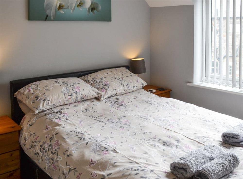 Double bedroom at Lynbank in Seahouses, Northumberland