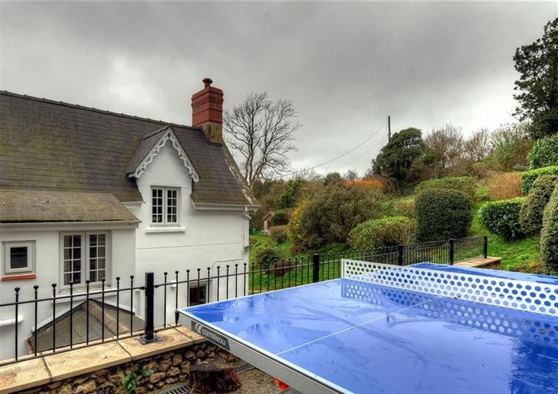 The swimming pool at Lynch Cottage, Lyme Regis
