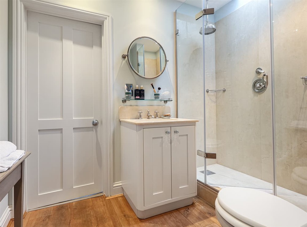 Bathroom at Lynchets Cottage in Hungerford, Berkshire