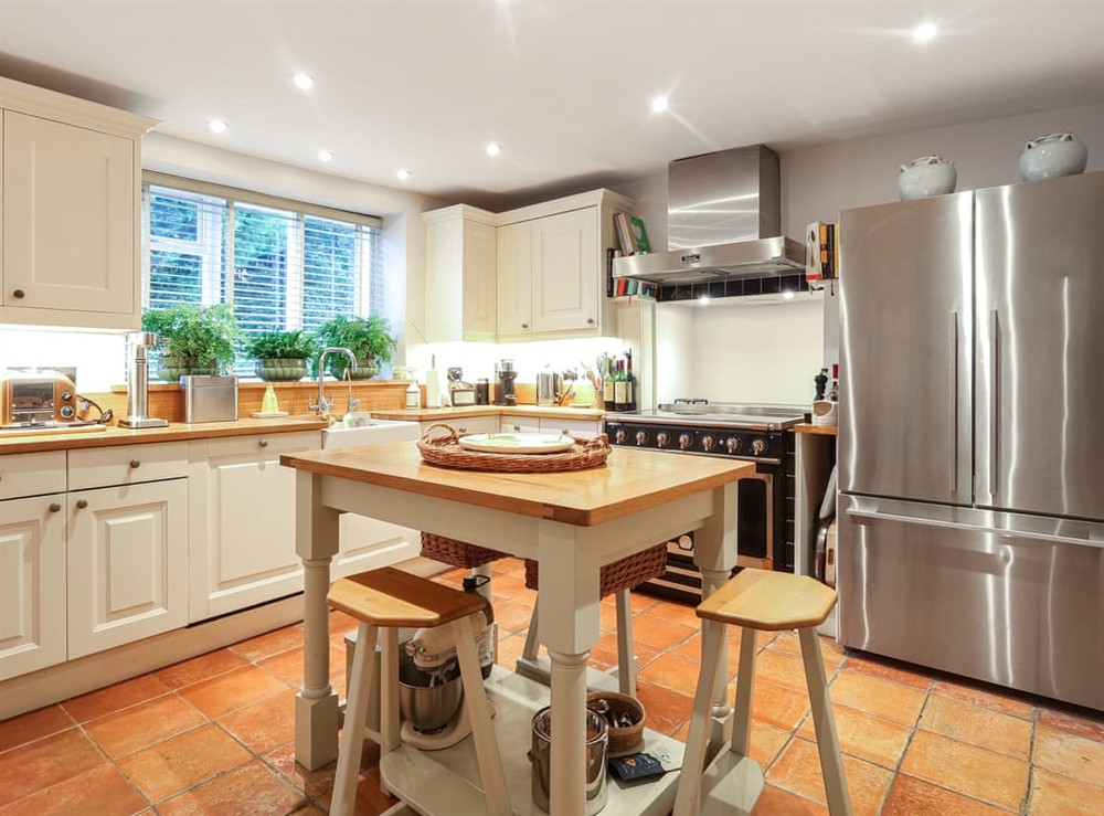 Kitchen at Lynchets Cottage in Hungerford, Berkshire