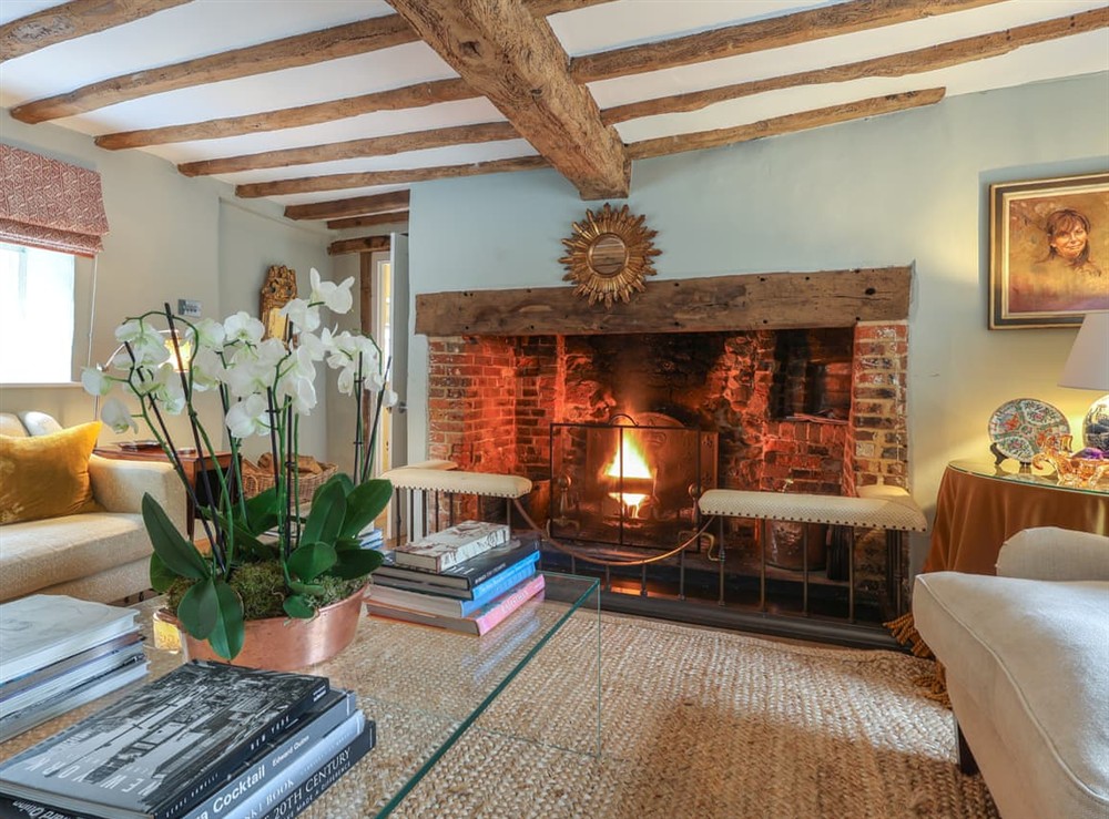 Living area (photo 3) at Lynchets Cottage in Hungerford, Berkshire