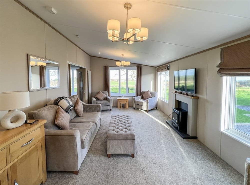 Living area at Lyndale 27 in St Andrews, Fife