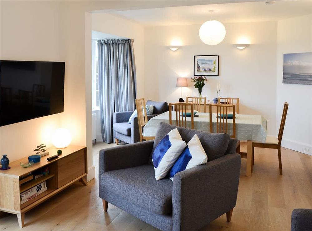 Spacious living and dining area at Lyndale in Penzance, Cornwall