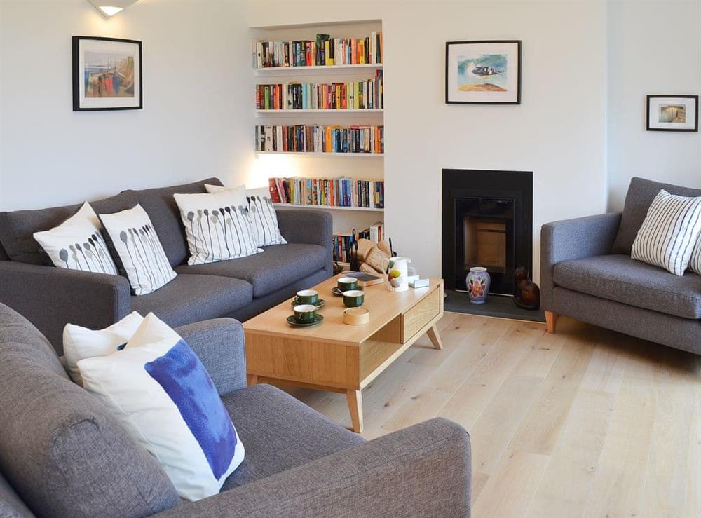 Welcoming living area at Lyndale in Penzance, Cornwall