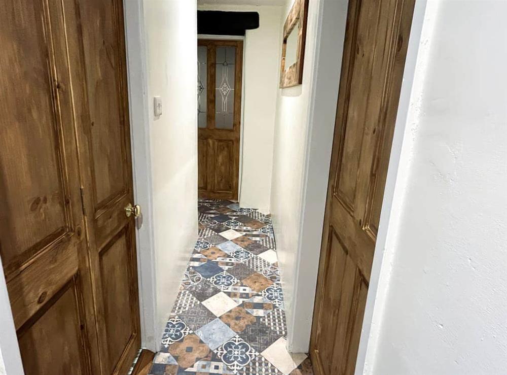 Hallway at Lyndene Cottage in Carmel, near Caernarfon, Gwynedd