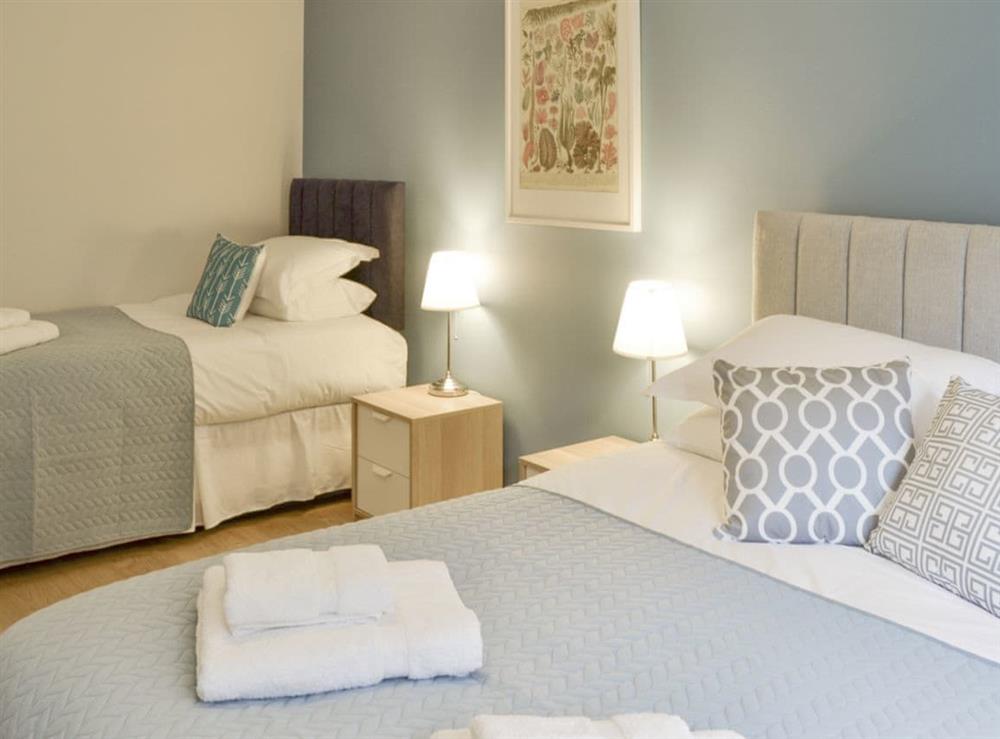 Good-sized family bedroom at Lyndhurst in Perranporth, Cornwall