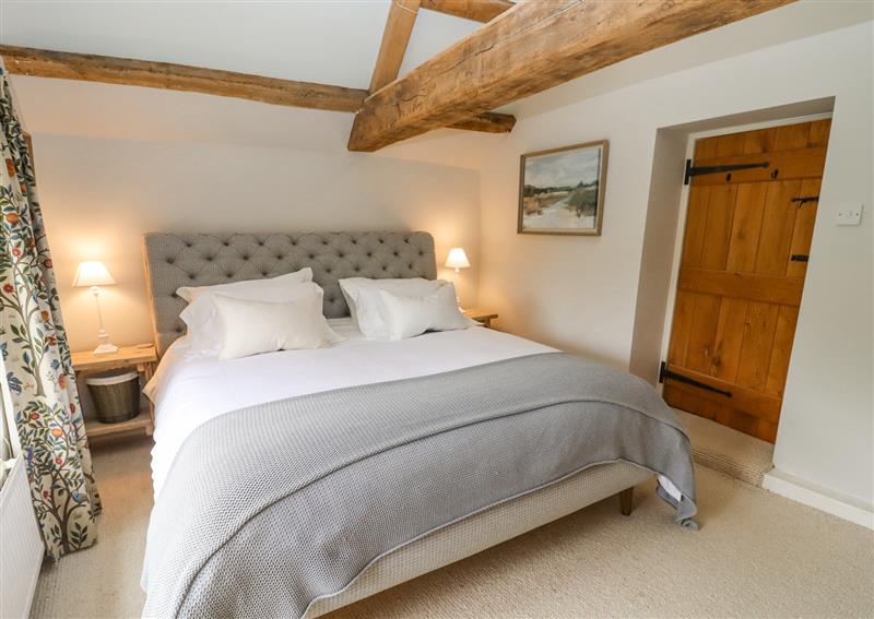 One of the bedrooms at Lynton Cottage, Enstone