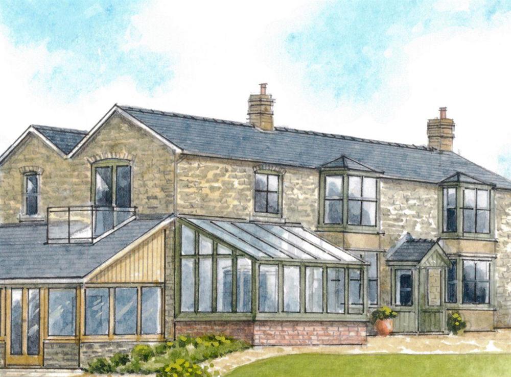 Artist’s Impression at Mabley in Bishop’s Frome, near Bromyard, Herefordshire