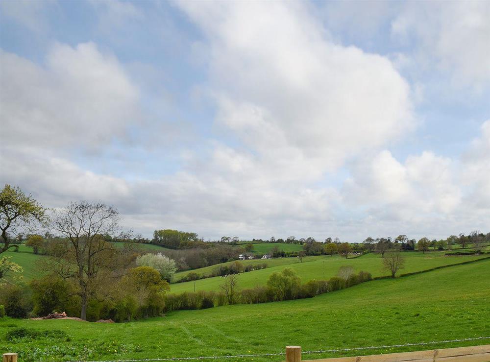 Enjoy spectacular and far reaching views over the countryside at Mabley in Bishop’s Frome, near Bromyard, Herefordshire