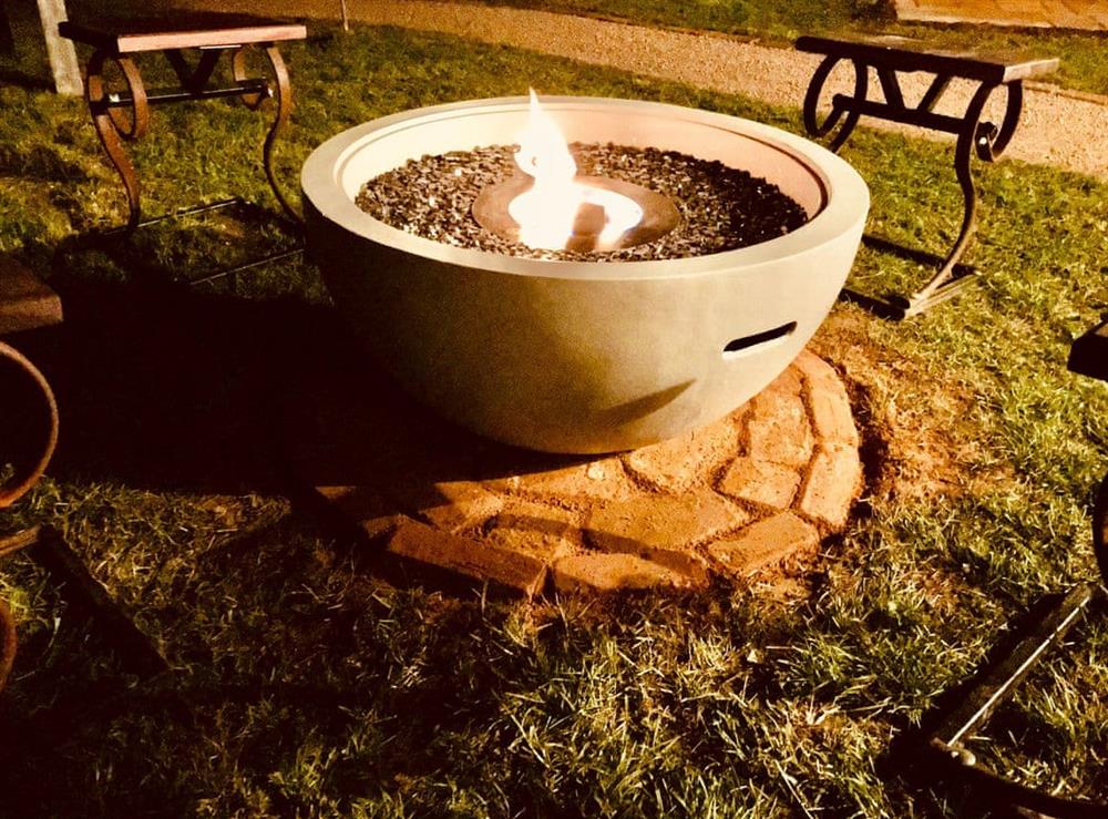 Fire Pit at Mac Shack Stable in Ashen, near Colchester, Essex
