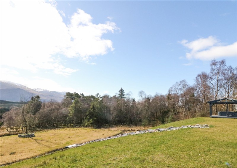 The garden in Macgregor Ranch at Macgregor Ranch, Achnabobane near Spean Bridge