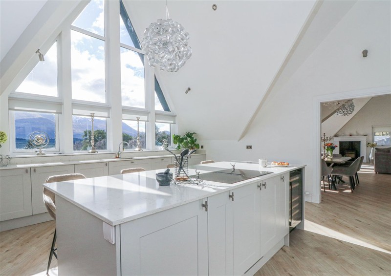 This is the kitchen (photo 3) at Macgregor Ranch, Achnabobane near Spean Bridge