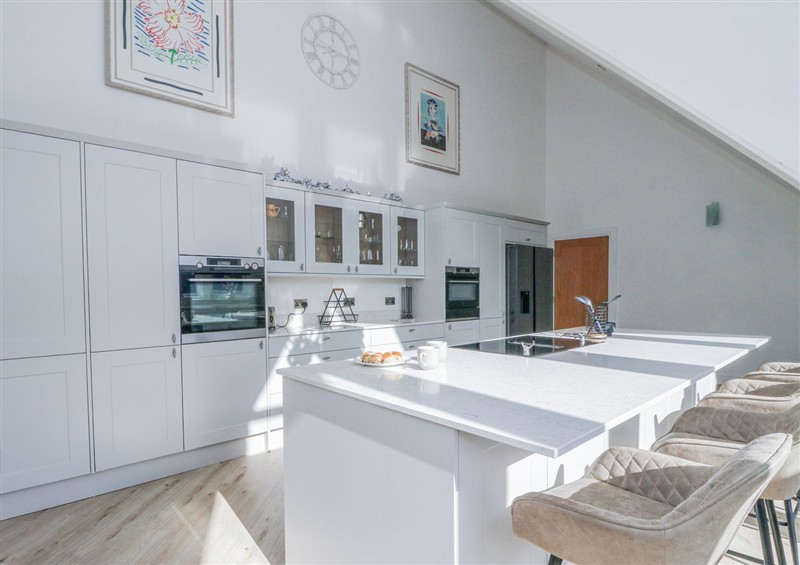 This is the kitchen at Macgregor Ranch, Achnabobane near Spean Bridge