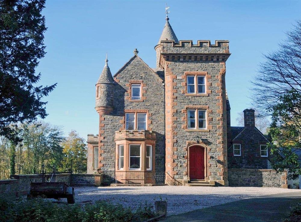 Exterior at Machermore Castle in Newton Stewart, Dumfries and Galloway, Wigtownshire
