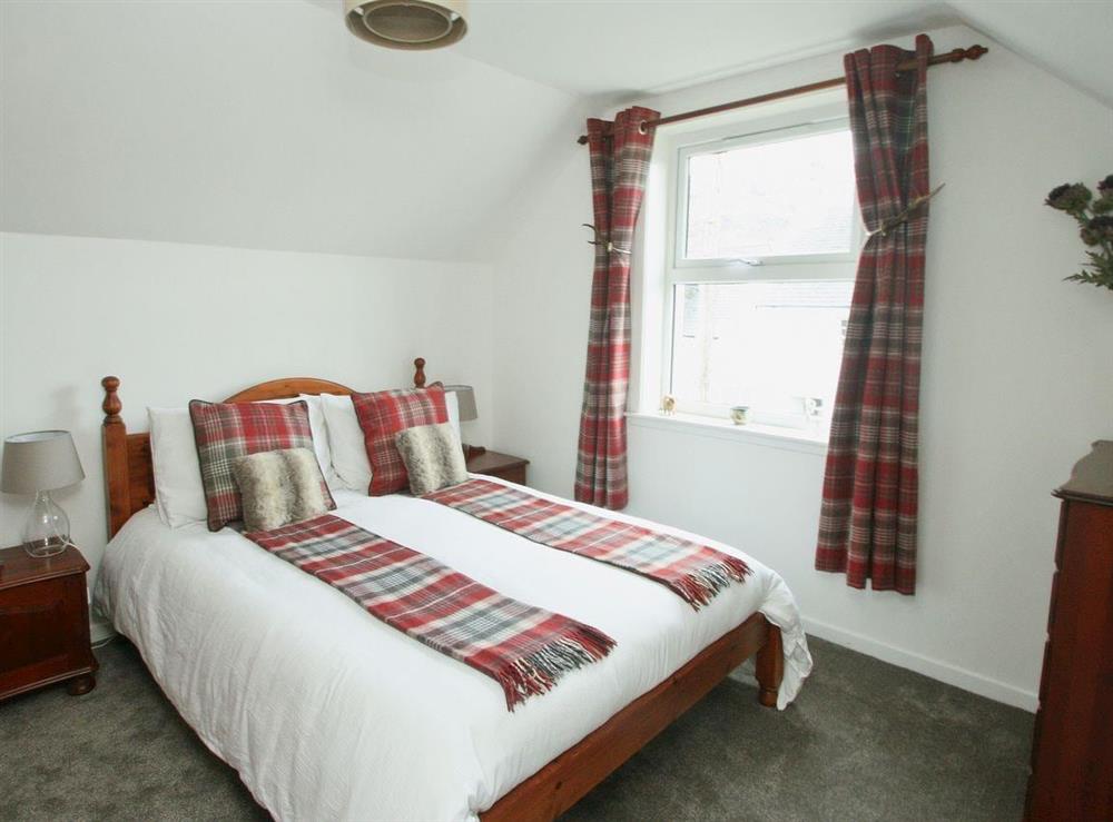 Double bedroom at Mackenzie Cottage in Poolewe, near Gairloch, Ross-Shire