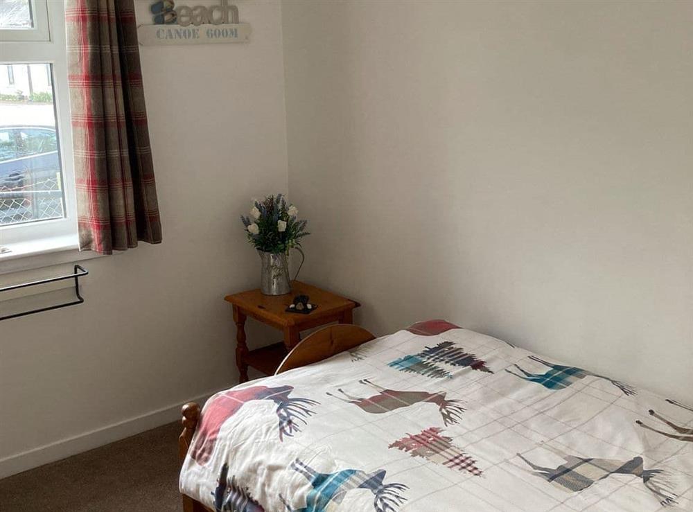Single bedroom at Mackenzie Cottage in Poolewe, near Gairloch, Ross-Shire