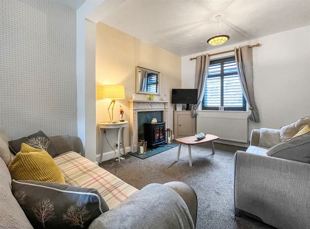 Living area at Mad Alices Cottage in Loftus, near Staithes, Cleveland
