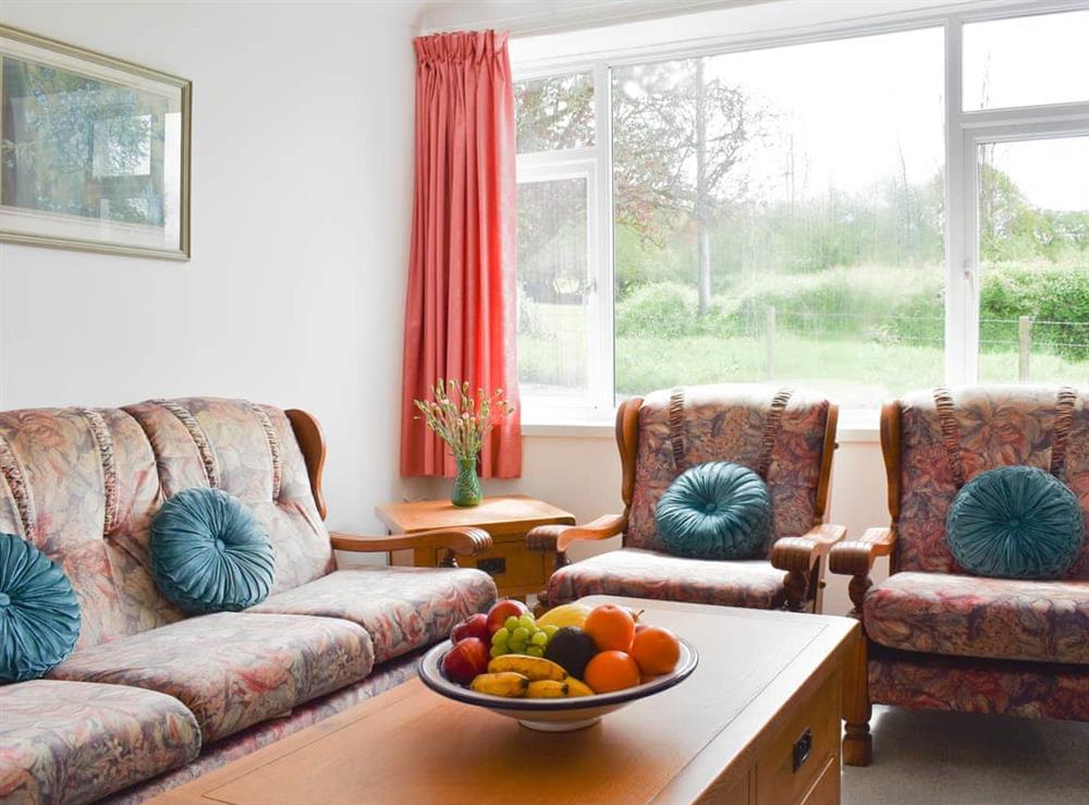 Living room at Madderhay in Lostwithiel, Cornwall