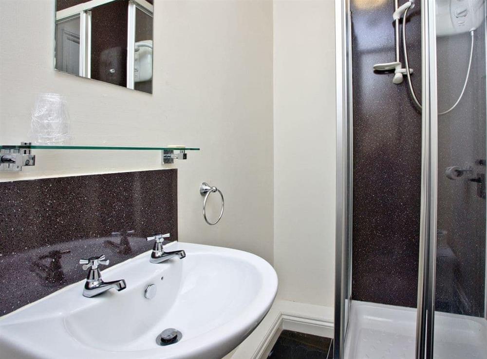 Shower room at Madeleine in Ashcombe, Nr Dawlish, South Devon., Great Britain