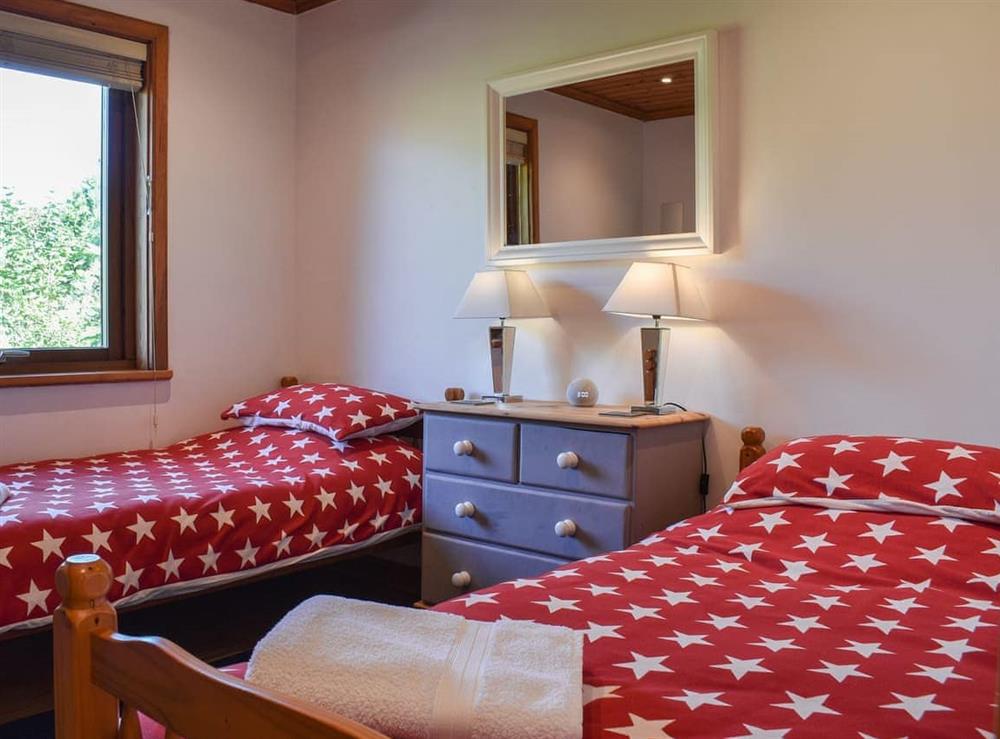 Twin bedroom at Madison in Crackington Haven, near Bude, Cornwall