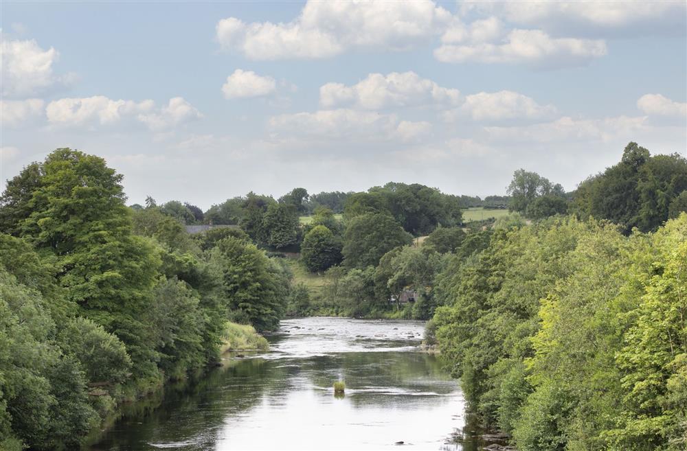 The river Tees, flowing through Barnard Castle