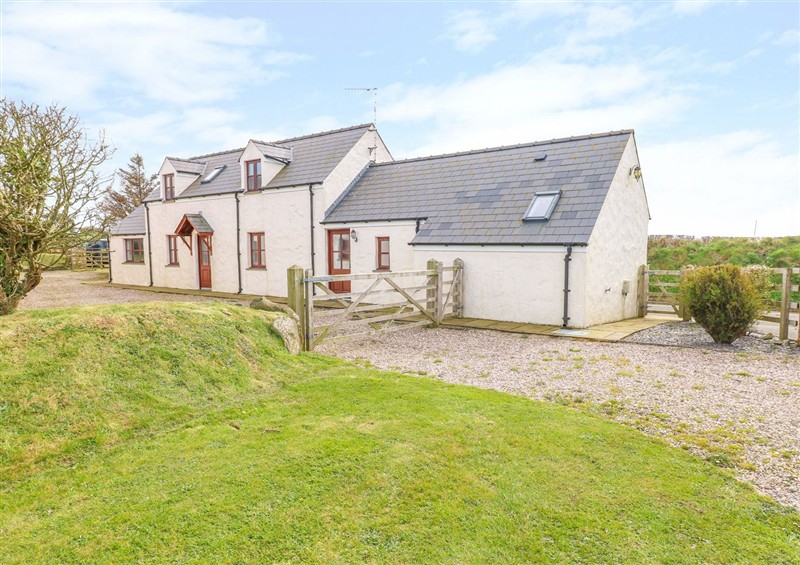 Outside Maerdy Cwtch at Maerdy Cwtch, Solva