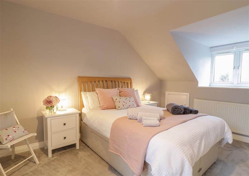 One of the bedrooms at Maes Meillion, Brithdir near Dolgellau