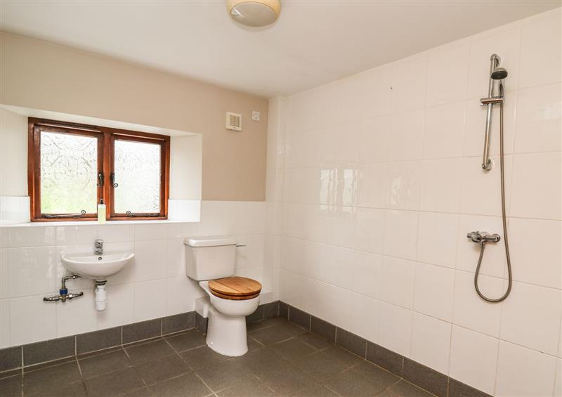 Bathroom at Maes Y Berllan Barn, Gilwern