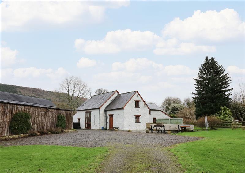 The setting of Maes Y Berllan Barn at Maes Y Berllan Barn, Gilwern