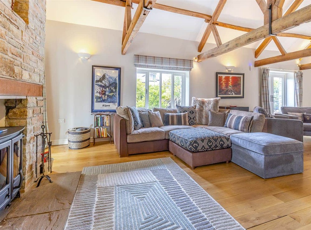 Open plan living space (photo 3) at Maes-y-Caer in Brecon, Powys