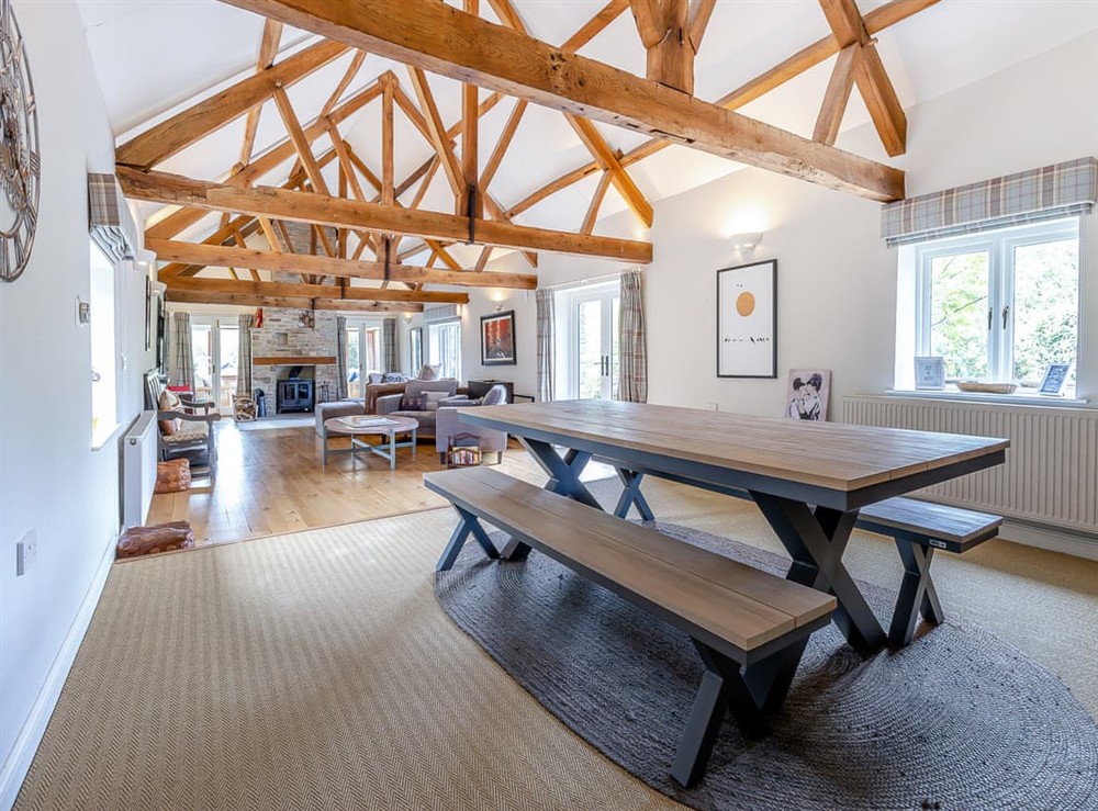 Open plan living space (photo 5) at Maes-y-Caer in Brecon, Powys