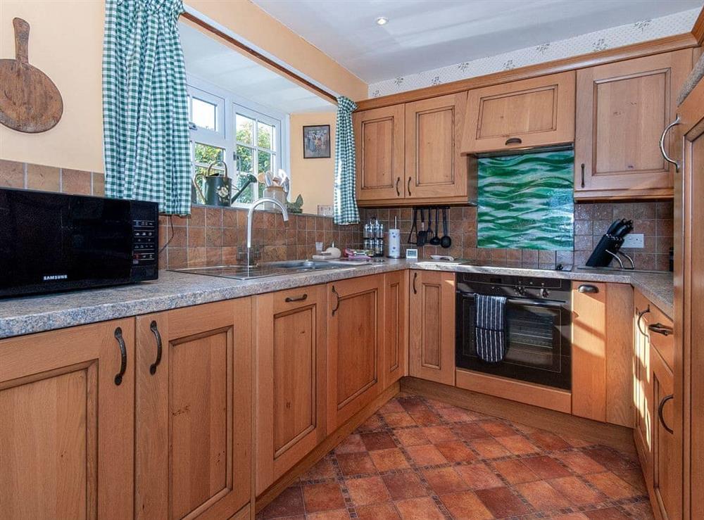 Kitchen at Maes y Ffynnon in Middle Mill, nr Solva, Pembrokeshire, Dyfed