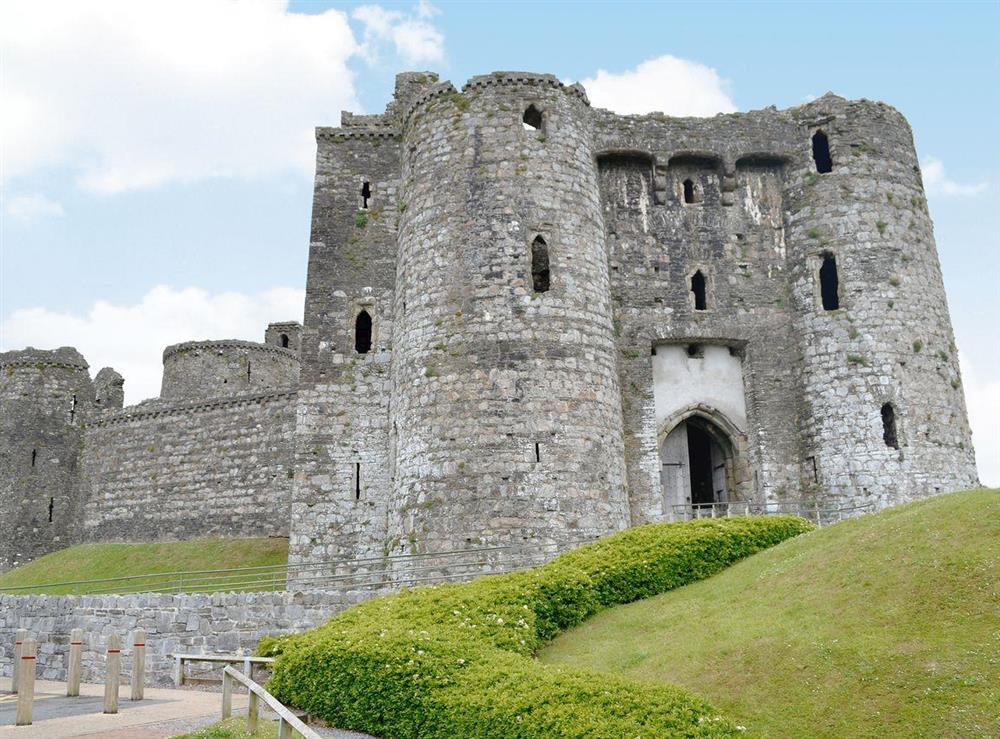 Kidwelly Castle at Maes-yr-Adwy in Abergorlech, Dyfed