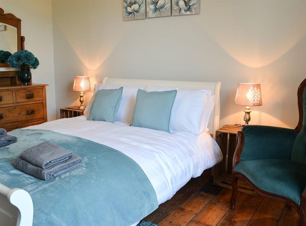 Lovingly furnished double bedroom at Maes Yr Onnen in Abercych, near Cardigan, Dyfed