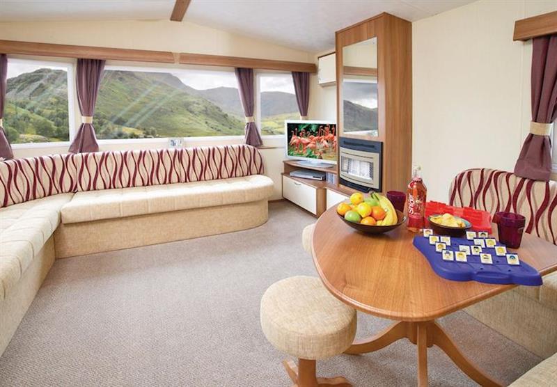 Views from Premium Lodge 1 at Maesmawr Farm Resort