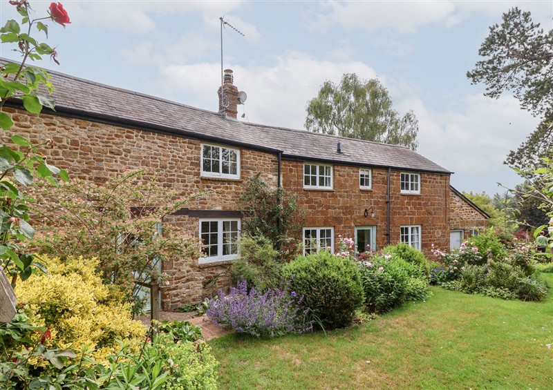 The garden at Magdalen Cottage, Hook Norton