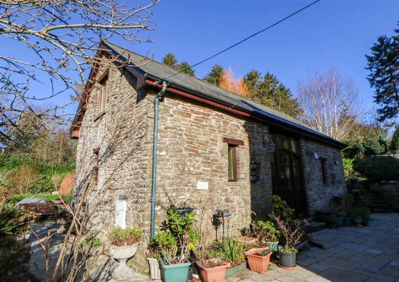This is the setting of Maggie's Barn at Maggies Barn, Talgarth