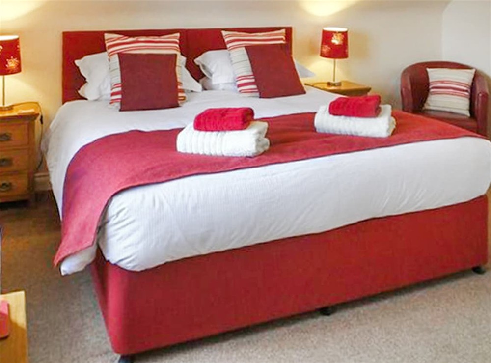 Double bedroom at Maggies Mews in Greetham, near Horncastle, Lincolnshire