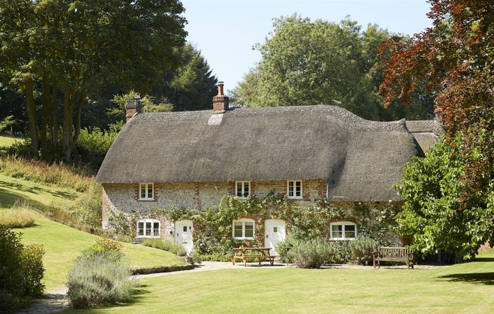 Magna Cottage, a 300 year old detached thatched, flint property at Magna Cottage, Ashmore