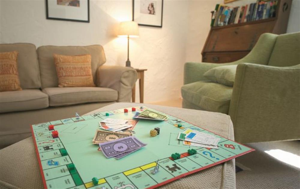 Opposite end of the large sitting room, enjoy playing a board game or reading a book