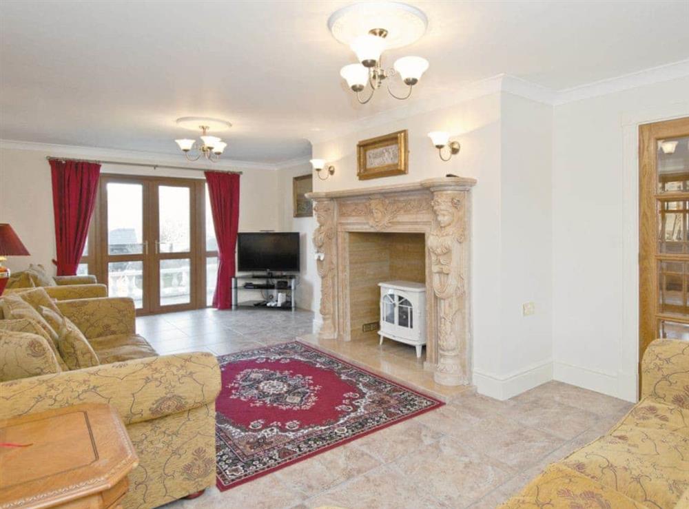 Spacious and well presented living room at Magnolia Cottage in Aberaeron, Dyfed
