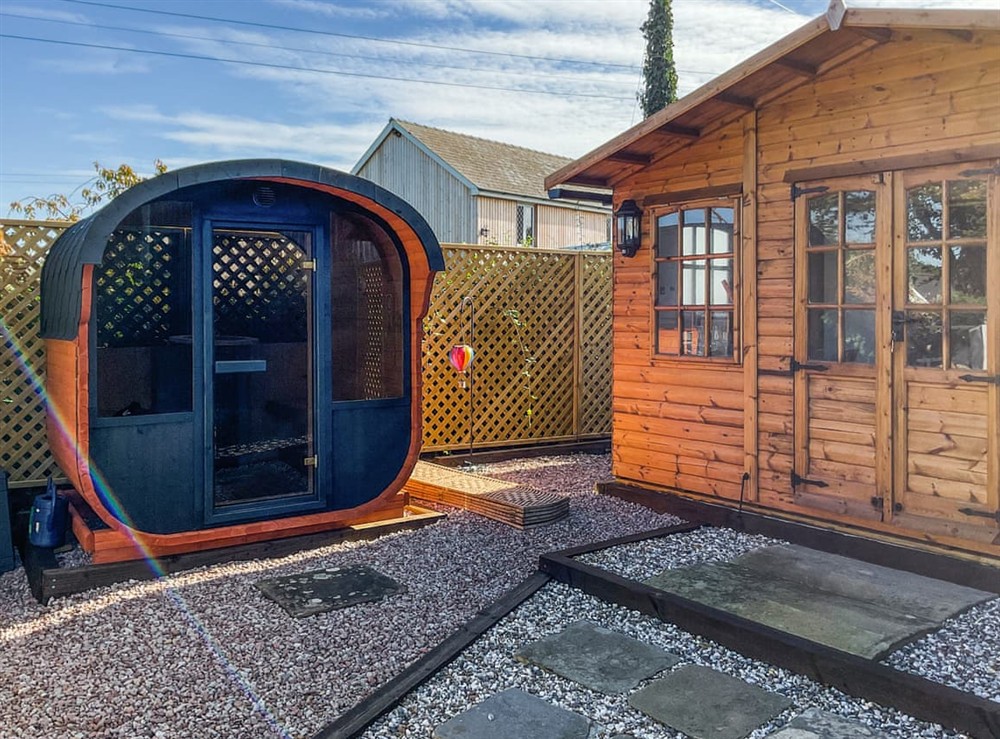 Sauna at Magnolia Cottage in Coleford, Gloucestershire